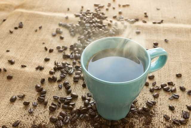 coffee, beans, mug